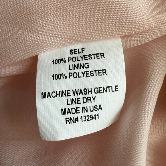 Amanda Uprichard Hudson Mini Dress Women's Small Dusty Rose Pink Ruffle NWOT - Picture 12 of 12